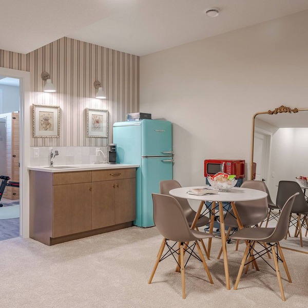 Spa-Like Private Suite | Sauna, Gym, Heated Floors | SW Calgary Retreat