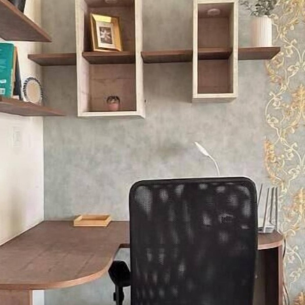 Spacious 2 bhk for family with workspace & kitchen