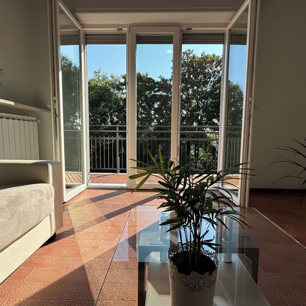 Spacious and bright 3 and a half apartment with parking space, Wi-fi and wonderful balcony