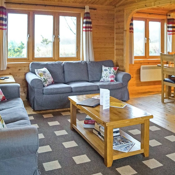 Spacious and luxurious lodge.
