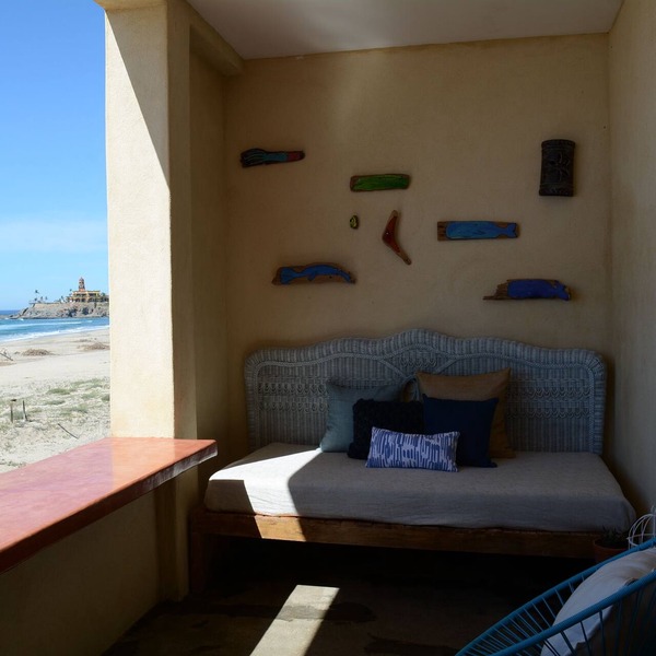 Spacious beachfront condo on Cerritos Beach