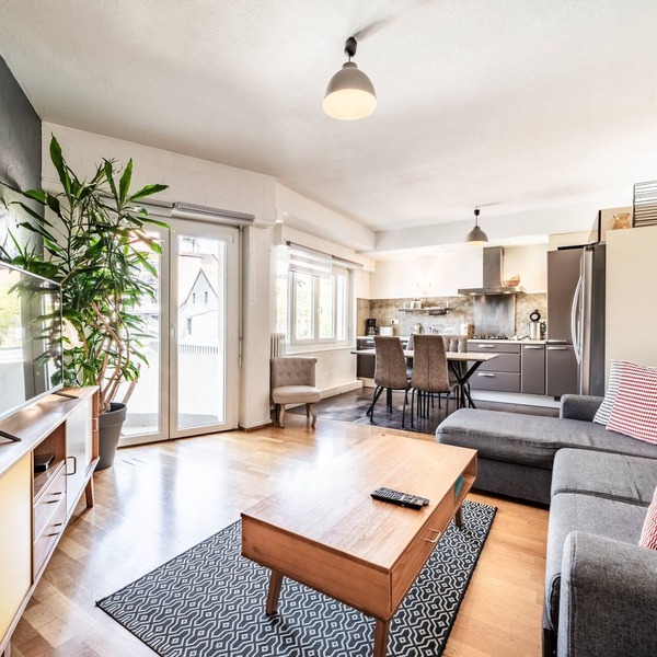 Spacious Downtown Apartment near Lake and Thermal Baths