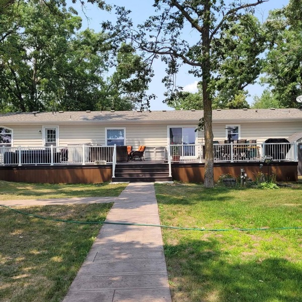 Spacious Home on Buchanan Lake in Ottertail, MN Private Beach Front