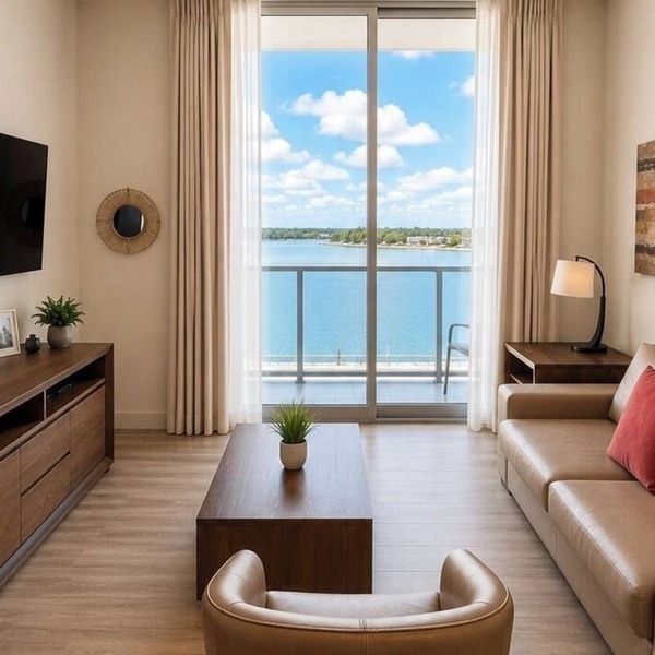 Spacious Lux Intracoastal Beachfront Resort. 2 BDR