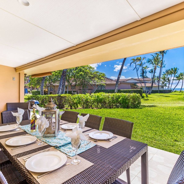 Spacious Newly Remodeled 4 Bdrm Oceanfront Unit in Premium Puamana Location
