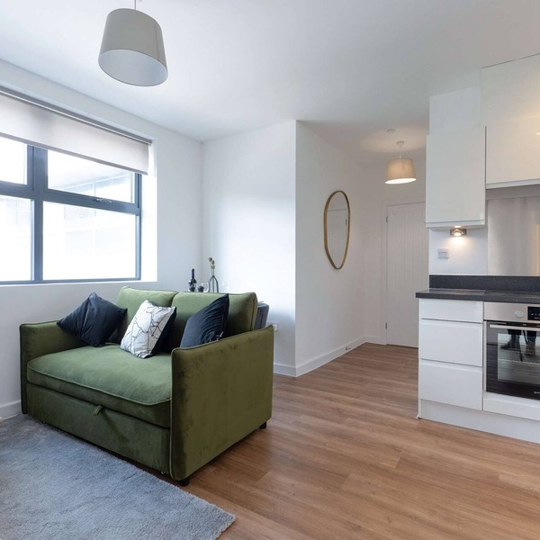 Spacious one-bedroom apartment in the City Centre