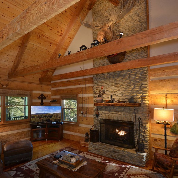 🍁Spacious Pvt 3-Level 2-Deck Cabin🍁2Grt Rm/2K/1Q/2Bunk🍁Updated🍁Mins to Boone