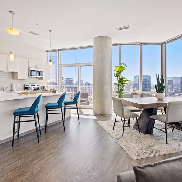 Spacious Upscale Getaway | Kitchen & Balcony | Near Vibrant Attractions