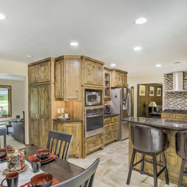 Spacious Whitelaw Abode with Patio on 17 Acres!