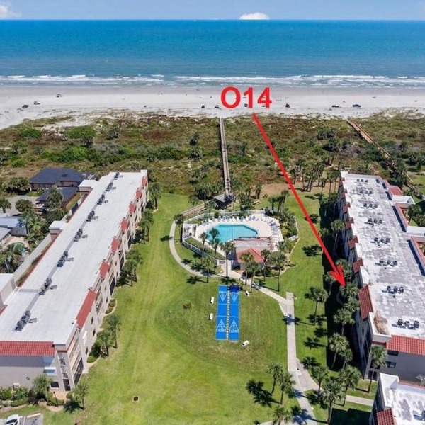 St Augustine Beach, Florida OVC-O14, 2 bedroom, 2 bathroom, Pet Friendly, Free Parking