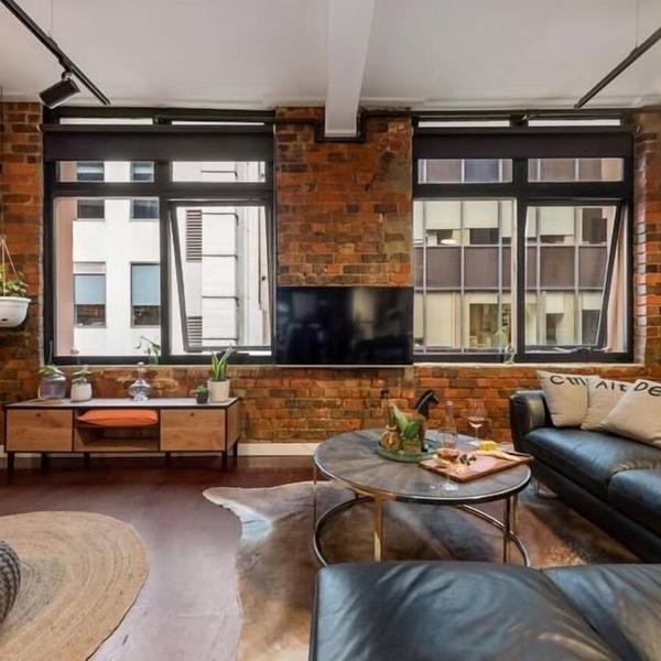 StayCentral - Heritage Warehouse Retreat Melbourne CBD - - 2 Bedrooms, 2 Beds, 2 Bathrooms, Parking available nearby for a small fee for stays 10 nights or more.