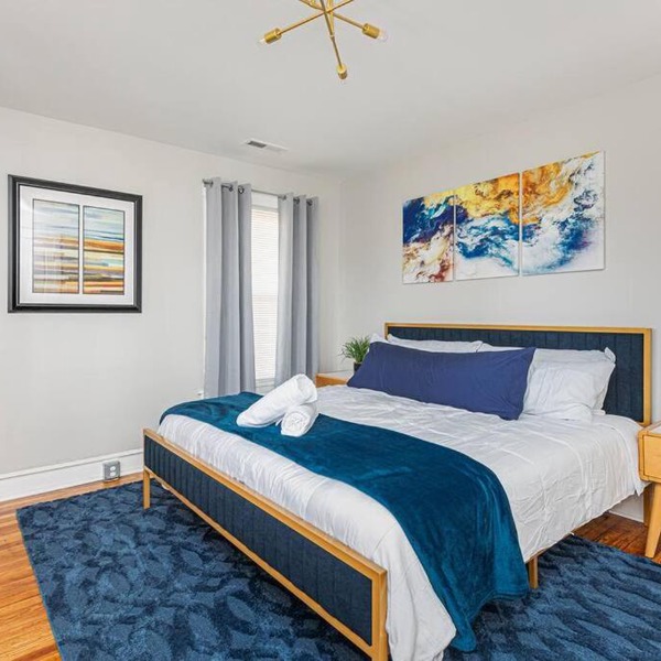 Step into Style Charming Blue Suede RVA Getaway