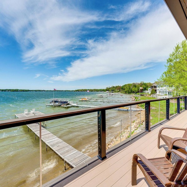 Steps to Powers Lake: Wisconsin Family Home