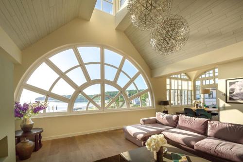 Strandschloss Binz - Penthouse "Royal Beach" mit Sauna, Kamin, Terrasse, Meerblick