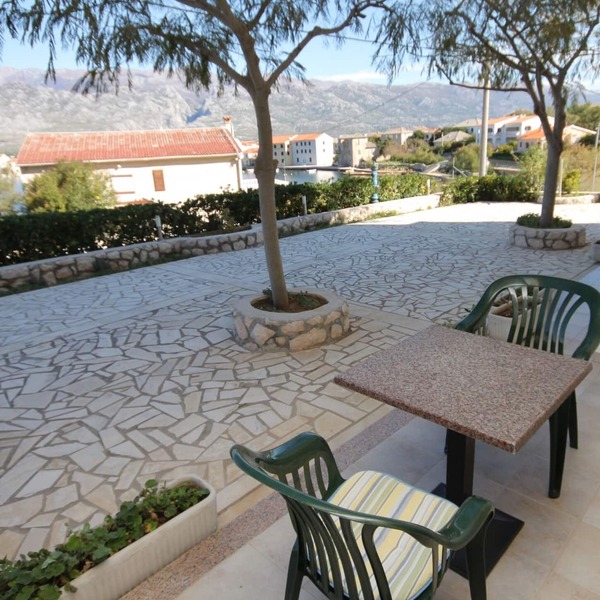 Studio flat with terrace and sea view Vinjerac, Zadar (AS-3248-a)