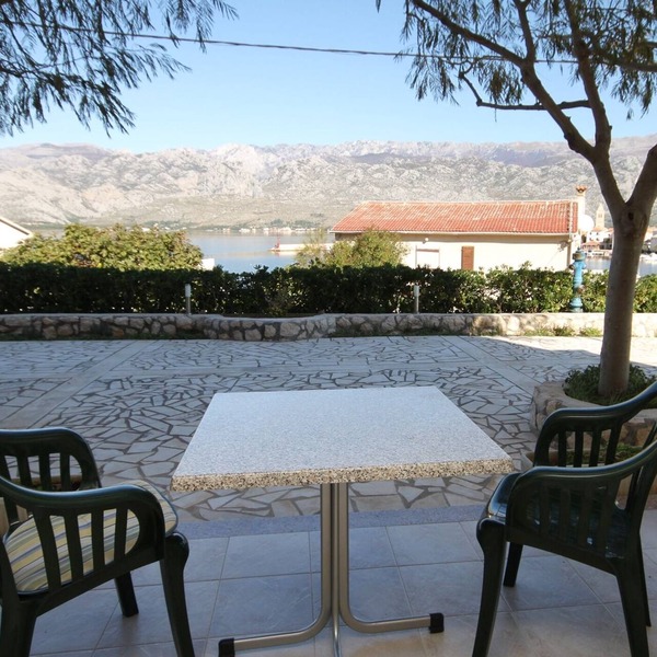 Studio flat with terrace and sea view Vinjerac, Zadar (AS-3248-b)