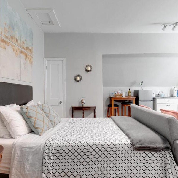 Studio Nest 2Queen beds & 2TVs museums free parking