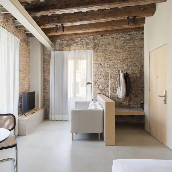 Studio with terrace in Born