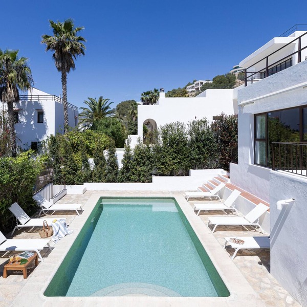 Stuning views´s villa with pool close to beach and Ibiza