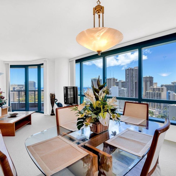 Stunning High-Floor Unit with Spectacular Ocean, Diamond Head, and Waikiki Views