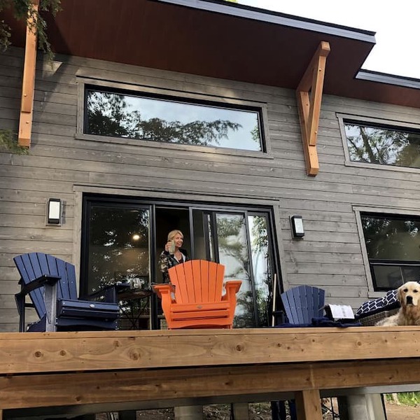 Stunning Lakeside Cabin in McKellar, Ontario - The Ultimate Glamping Getaway Destination