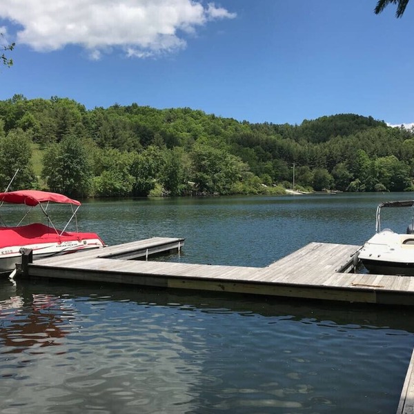 Stunning Modern Rustic Lake Retreat PRVT BOAT SLIP