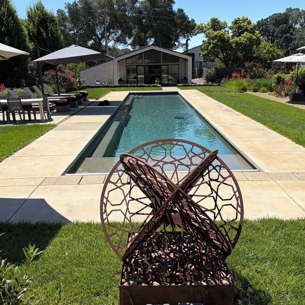 Stunning Modern Sonoma Wine Country Studio with 60' Lap Pool
