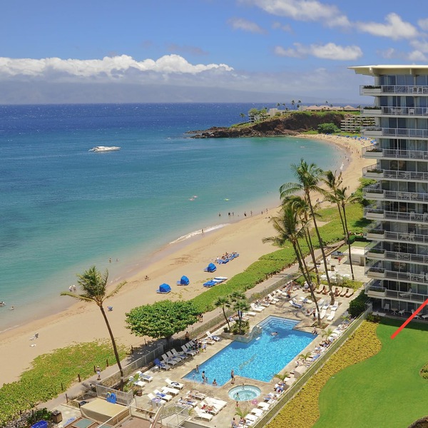 Stunning Oceanfront 1 bedroom 2 bath condominium, Kaanapali Beach, Maui