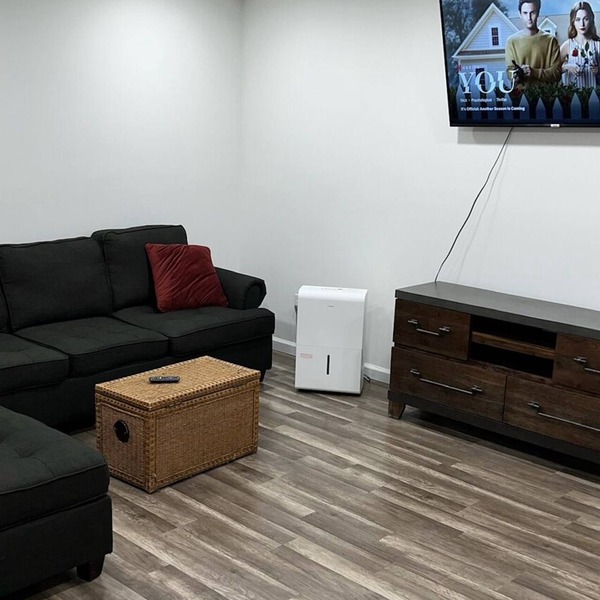 Stunning spacious two-bedroom apartment, offers modern comfort and style.