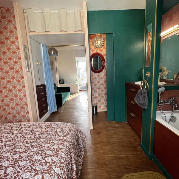 Sublime Appartement Parisien avec vue sur la Tour Eiffel