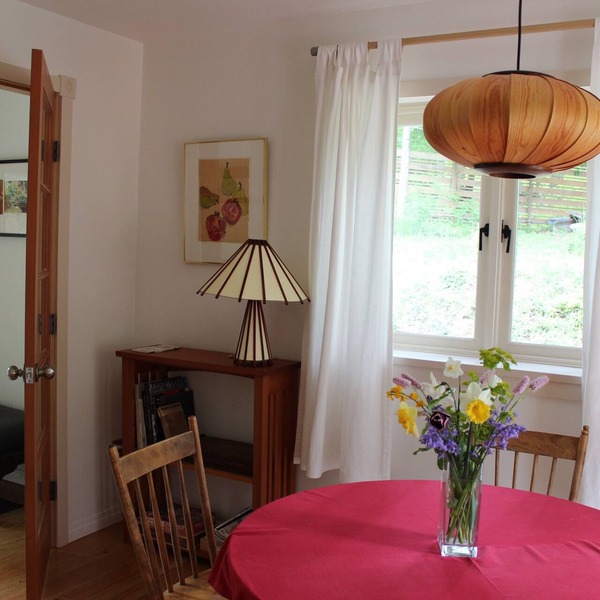 Sunny quiet self-contained patio suite near Ganges on Salt Spring Island.