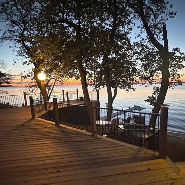Sunset Beach View on Otter Tail Lake