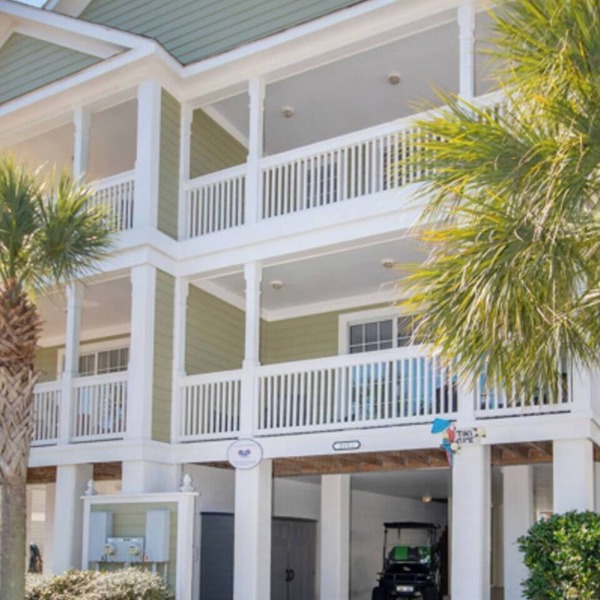 Surfside Beach 5 Bdr, Walk 2 Beach, Priv Pool, Putt Green, Golf Cart