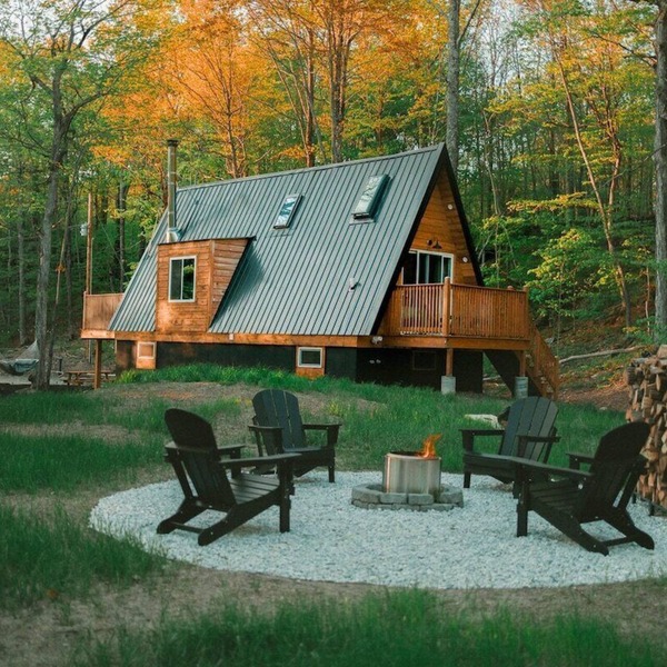 The A-Frame on Pudding Hill - Wood Burning Cedar Hot tub!