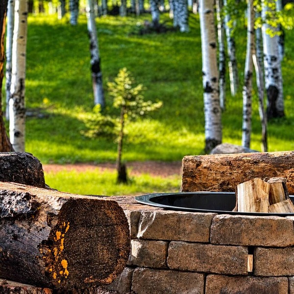 The Aspen Suite - Private Fire Pit, Forest & Mountain View