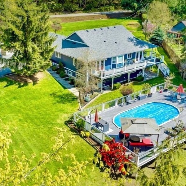 The Sanctuary with hot tub and pool!