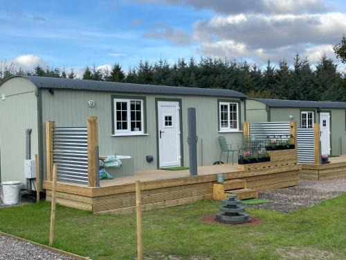 The Swallow Shepherds Hut at Bee Happy Breaks Scotland