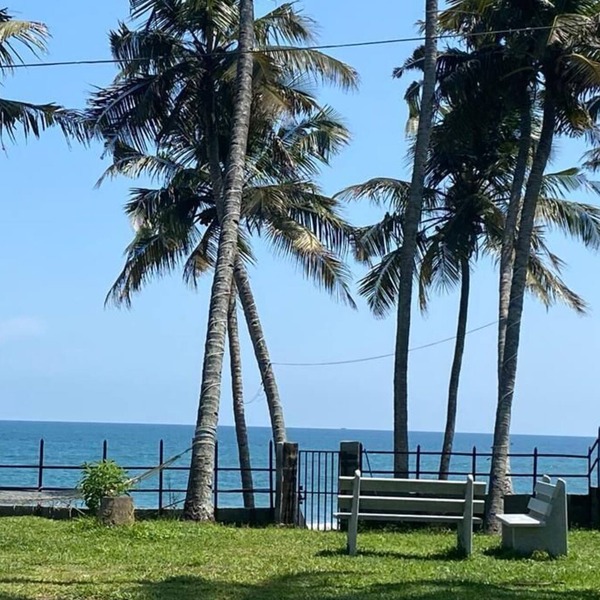 Thodiyil Private beach chalet 10 meter away from beach