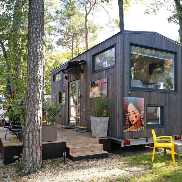 Tiny Home 'Tiny House Nr 4' with private terrace, Wi-Fi and air conditioning