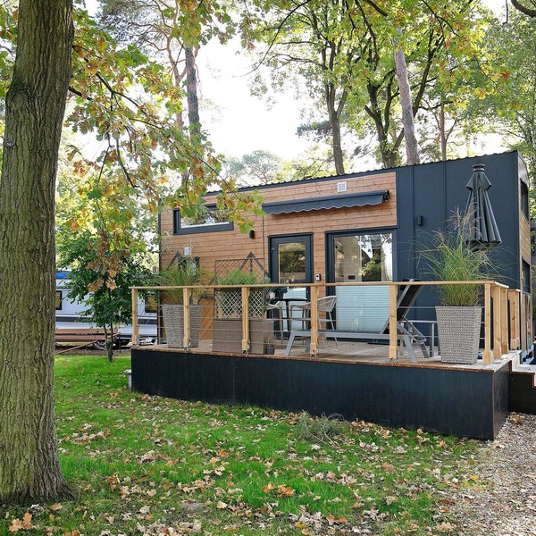 Tiny Home 'Tiny House Nr 5' with private terrace, Wi-Fi and air conditioning