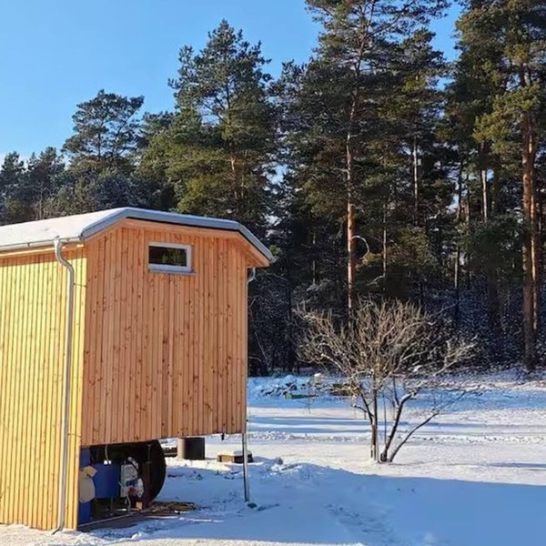 Tiny house on the edge of the forest, temporary getaway - vacation apartments in Heideblick