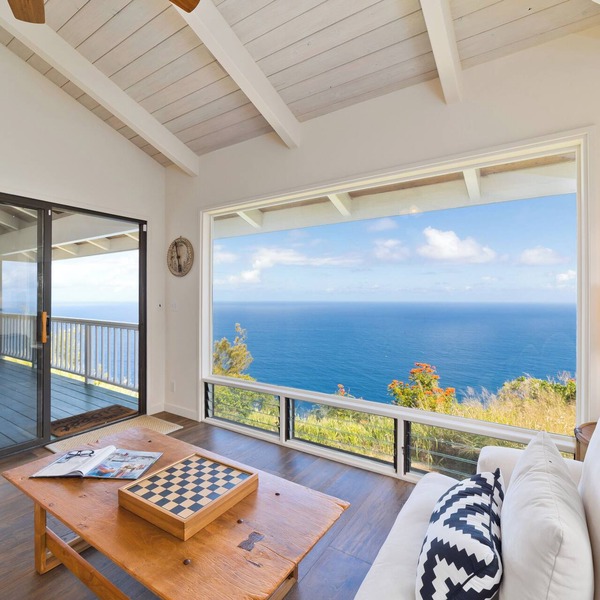Tranquil Ocean View Cottage: Your Idyllic Escape at Waipio Valley, Big Island HI