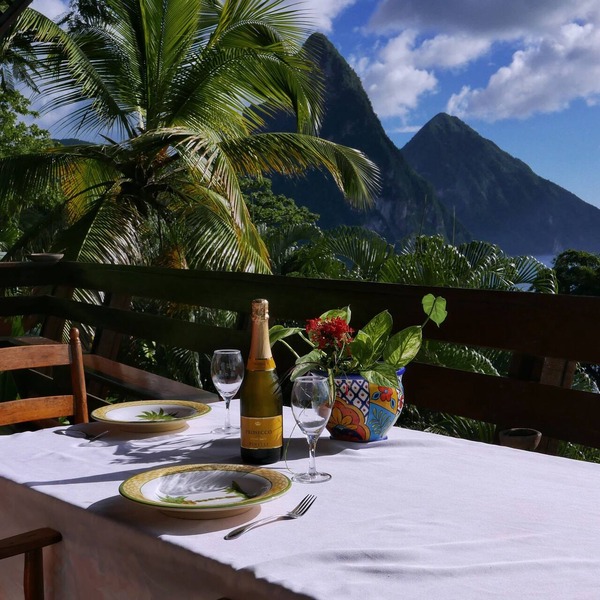 Treehouse Hideaway Villa II -Million Dollar Piton and Ocean Views