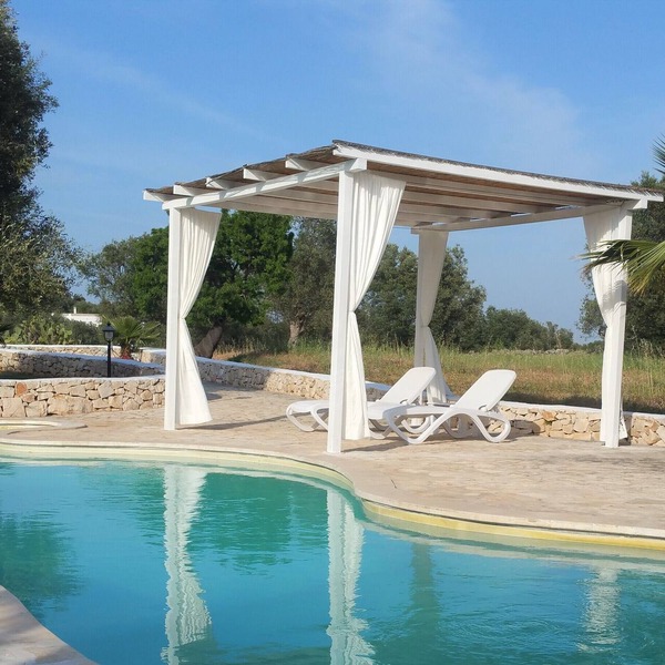 Trulli Collina della Pace, private pool, terrasses, veranda, BBQ, garden, olives