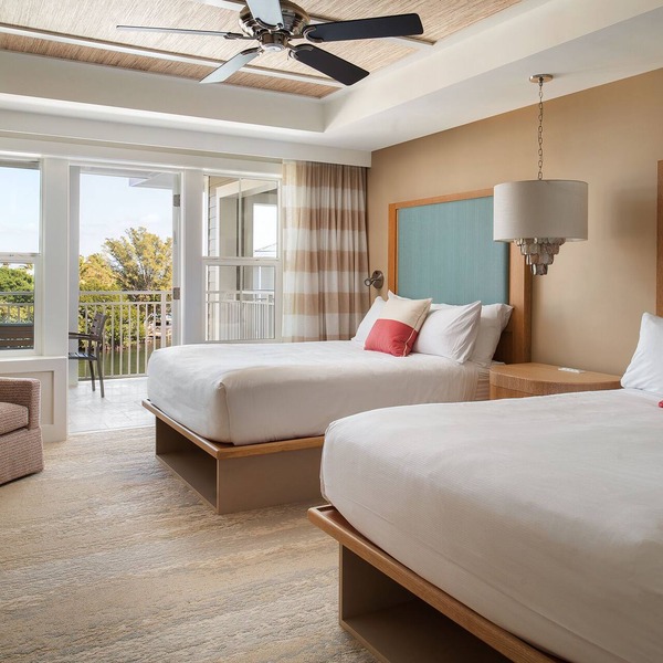 Two-Bedroom Modern Island Villa with Gourmet Kitchen, Balcony and Pool