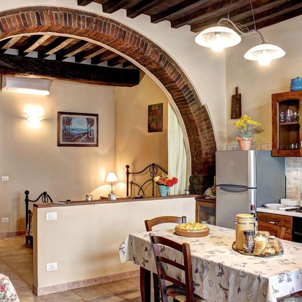 Typical rustic apartment in the heart of Tuscany, Chianti area, Florence.