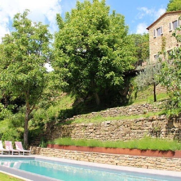 Typical Tuscan farmhouse in charming position between Panzano -Greve in Chianti