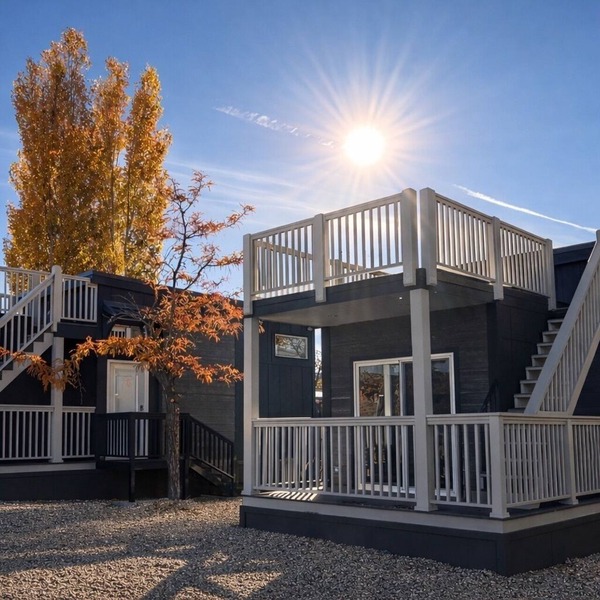 Ultra Luxury Tiny Home with Deck #1A