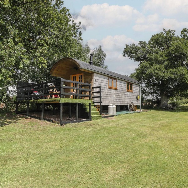 UNDER THE OAK TREE SHEPHERD'S HUT, pet friendly in Congresbury