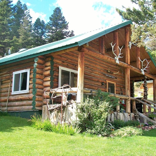 Unique Rustic Log House in Jardine, Montana